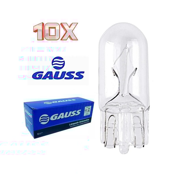 KIT 4CX C/10 Lampadas 1141, 1034, 2825 PINGÃO E 67 12V GAUSS - b138a0c7-8b58-42c7-b807-04d541427a0c
