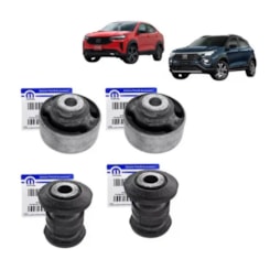 Kit Bucha Bandeja Suspensao Dianteira / Traseira Fiat Pulse Fastback 22-> (506260) - 52222029 / 52222031 (Antigo Adi52222029/31)
                                            