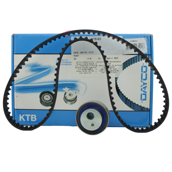 Kit Correia Dentada 206 1.4 Motor Tu3jp 2004/... ktb102 - f68ce542-6580-49e7-9c73-b59ff64171f1