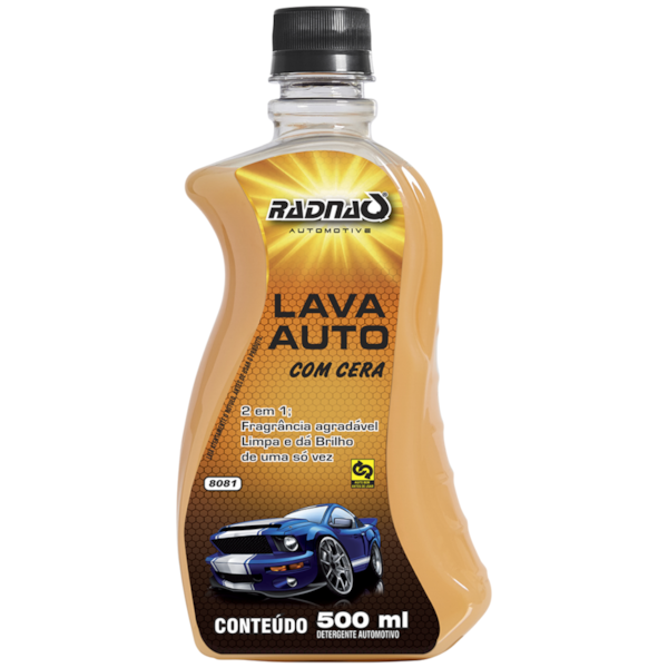 LAVA AUTO COM CERA CONCENTRADO NEUTRO -RADNAQ 500ML - dd015bb2-29cf-4f1b-9d36-ace60294cc0b