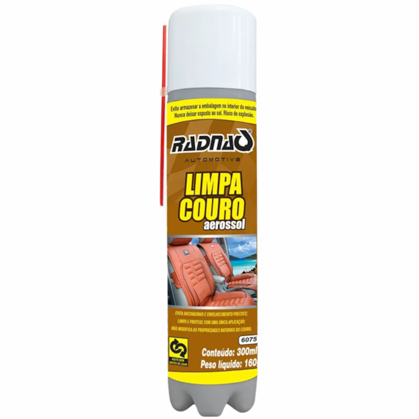 LIMPA COURO SPRAY - RADNAQ 300ML RADNAQ6075 - 7e91144e-8767-43f9-953b-add74b8c36ed