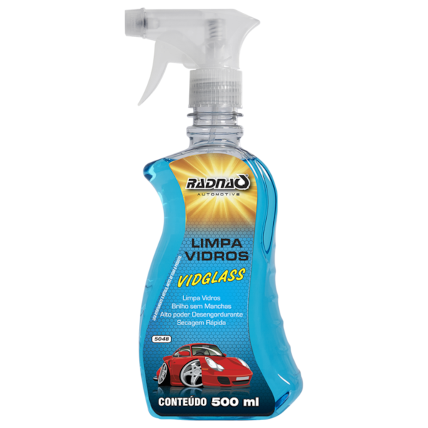 LIMPA VIDROS VIDGLASS C/GATILHO ESG. -RADNAQ  500ML - 1ac71412-7fbd-4e53-b8e0-bc67abf15994