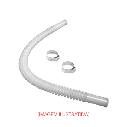Mangueira Corrugada 25CM 9,0MM com Braçadeiras AMC0006