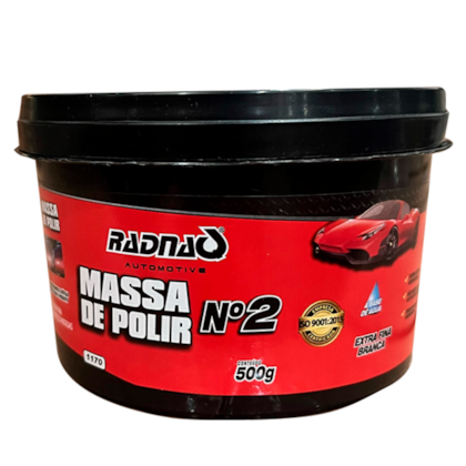 MASSA DE POLIR N2 EXTRA FINA -RADNAQ 500GR