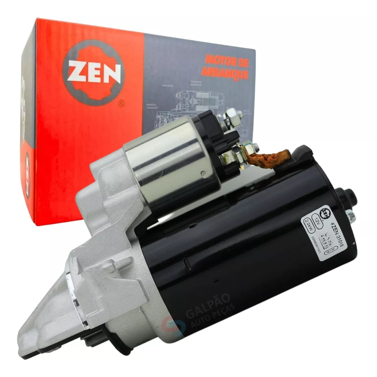 Motor Partida Jumper Ducato 2.2 2006/2014 Zen 31018