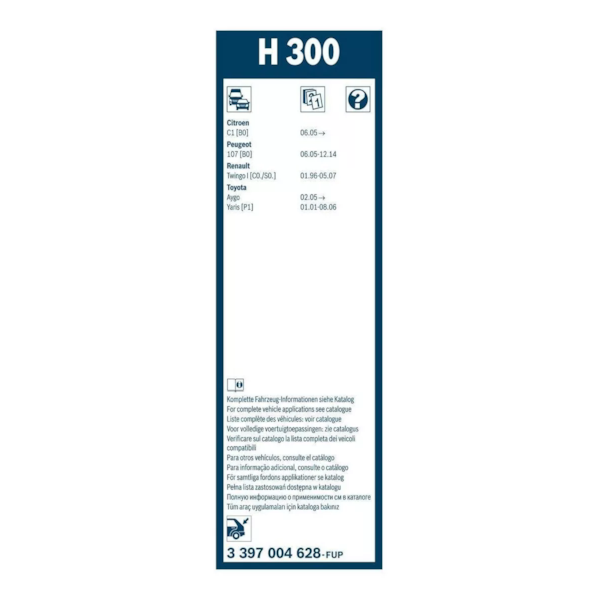 Palheta Traseira Celta Vectra Fiesta 99/14 Bosch 3397004628 - 2ff446cf-352b-4436-9a30-506353b3d8e3