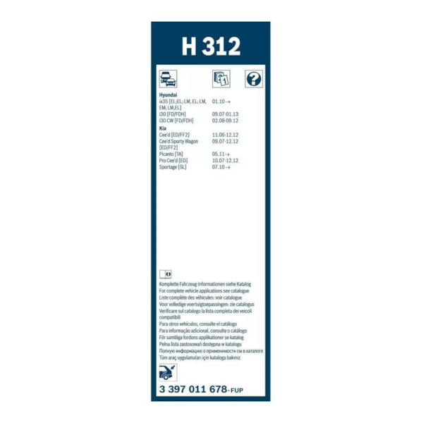 Palheta Traseira Clio Picanto I30 2006/2022 Bosch 3397011678 - 686cc0f4-f56f-48c0-99da-7203d994533c