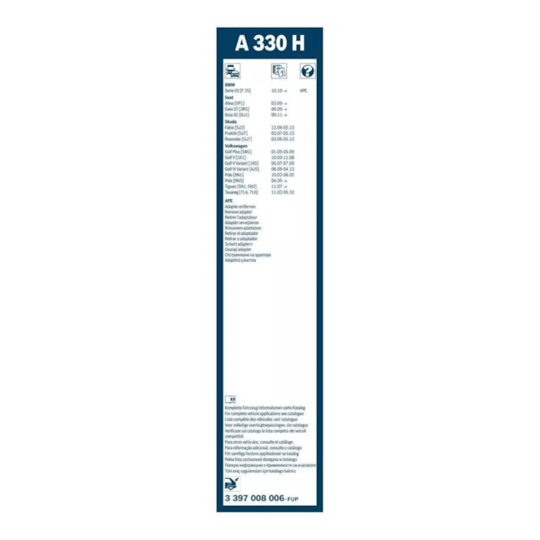 Palheta Traseira Tiguan X3 Touareg 04/21 Bosch 3397008006 - 6e0167d1-1626-4aa2-b7ce-29a1ec8bd653