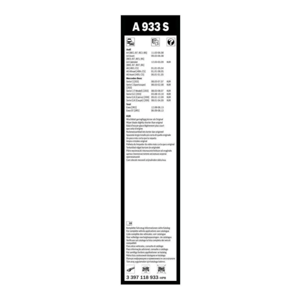 Par Palheta Classe CLC A4 A6 Bosch 3397118933 - d137e6e8-d472-4b3b-beb7-1662cfe21b29