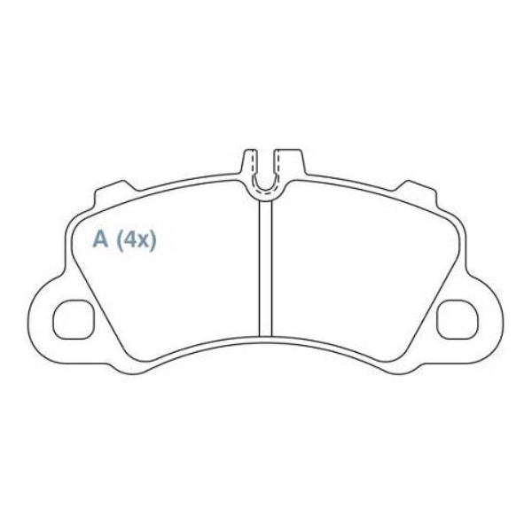 Pastilha Ceram. Porsche Cayenne 17-> Macan 14-> - Dt - b03f3192-094d-469f-a8bf-df80f9378b9f