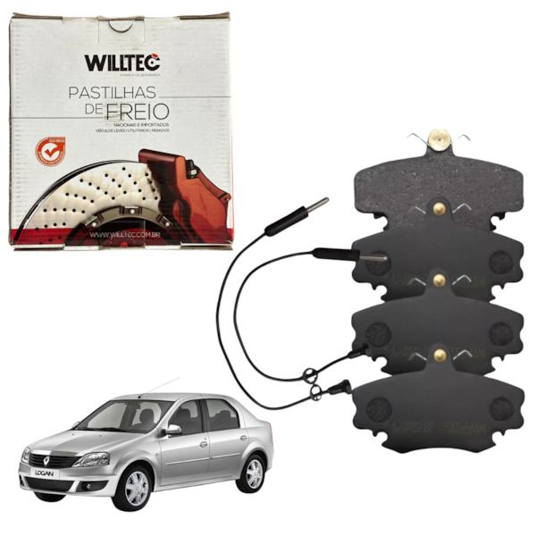 Pastilha Clio 1.6 16v 2000/.. WPW338 - b40b5a8a-3c80-4552-afc9-7ee5d74da278