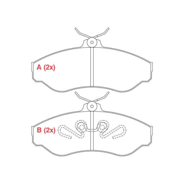 Pastilha De Freio Blazer 2005/2009 WPW107 - 5def6cc0-d252-4c2e-8031-9452383de7de