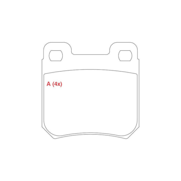 Pastilha De Freio Catera Astra Meriva WPW38 - f9186440-5437-4133-9dfc-4e767dd0334d