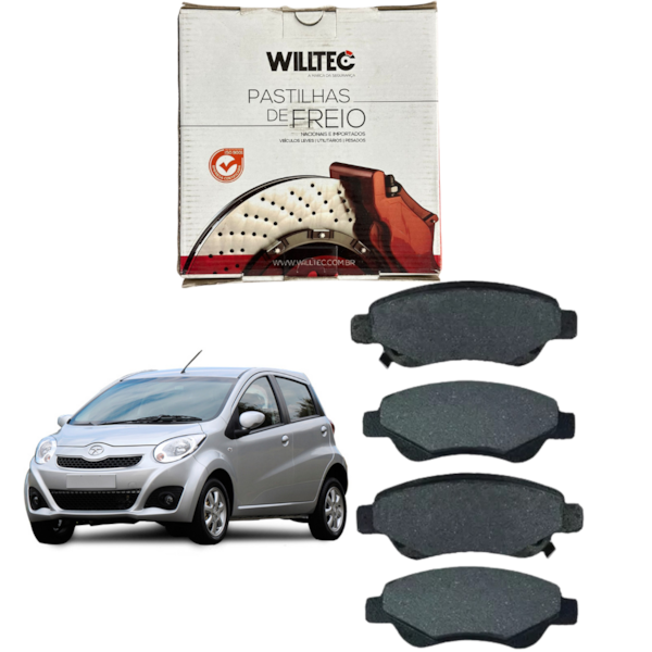 Pastilha De Freio Dianteira Jac J2 1.4 2013/.. WPW208 - 85fa0799-5abe-4edd-bcbc-4c32e0e06b7d