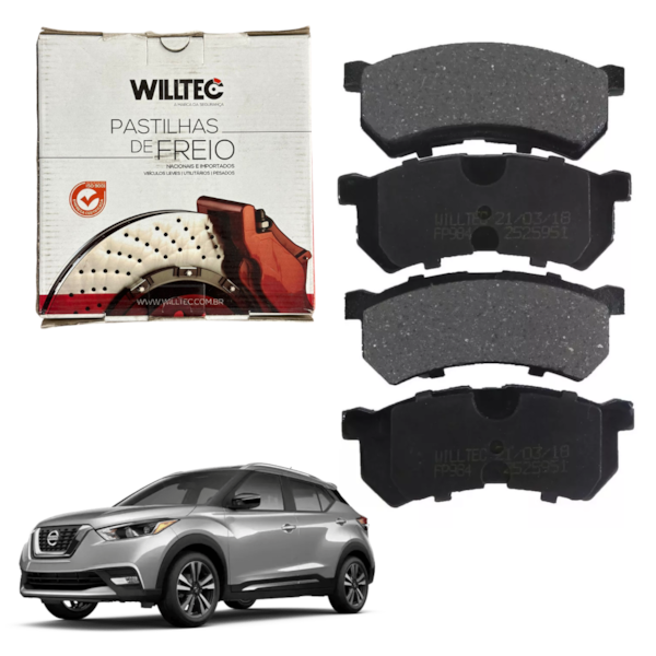 Pastilha De Freio Dianteira Kwid 1.0 2018/.. WPW984 - 172b562e-5633-44e3-b263-e8d618556f37