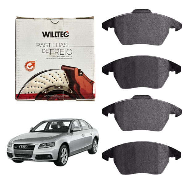 Pastilha De Freio Dianteiro A4 2.0 16v Tfsi 2008/.. WPW157 - 9dc1ece4-56fc-46a6-a45b-452b7267933a
