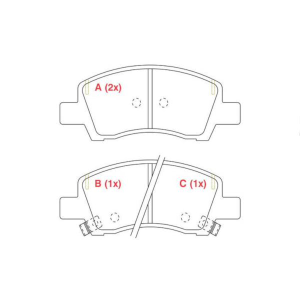 Pastilha De Freio Dianteiro Hb20 1.0 2020/.. WPW1055 - c872fd26-149d-40ec-963a-eb069bedbfa0