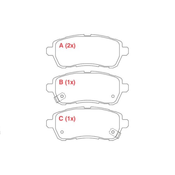 Pastilha De Freio New Fiesta 1.5 16V 2013/.. WPW883 - 2b7168ac-f127-4b4f-a7d5-d82bbb6c3050