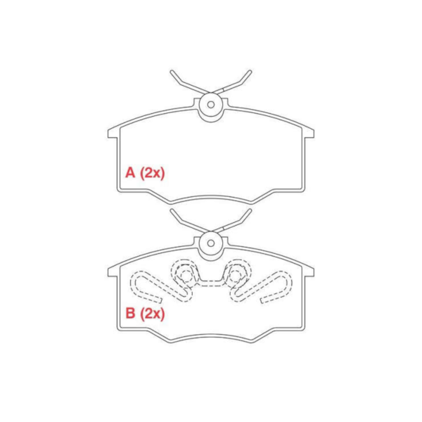 Pastilha De Freio Serie 1 116i 118i 120i Xdrive F40 2019/.. WPW54 - 81d3f2d7-a816-4a79-a41e-5df964de1ba5