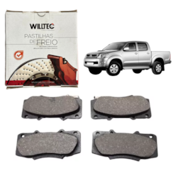 Pastilha De Freio Toyota Hilux 2.5 2008/.. WPW758