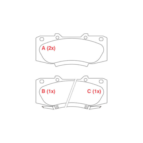 Pastilha De Freio Toyota Hilux 2.5 2008/.. WPW758 - f5960ddd-cd3b-4486-8880-36f99798c445