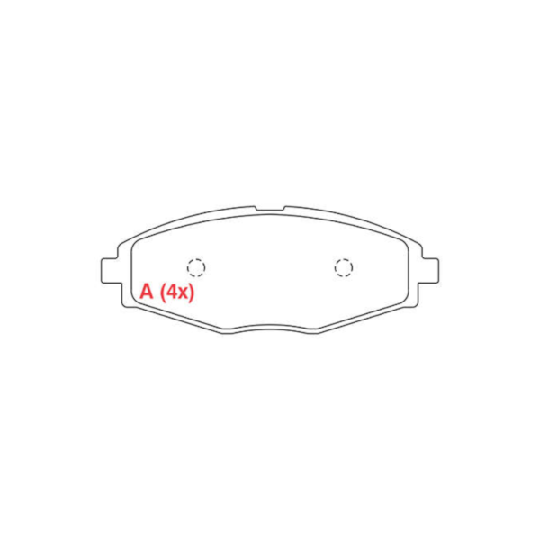 Pastilha Dianteira Chery Qq 1.1 16v 2011/.. WPW160 - 7bbec2ee-753e-4ea2-91a1-f4d7ec89bbbb