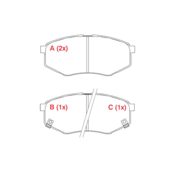 Pastilha Dianteira Ix35 Sonata Tucson Soul 1.6 WPW874 - 06170be4-b537-4eaf-90ce-6ce60ccafbec