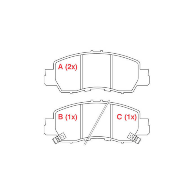 Pastilha Dianteira Mitsubishi Eclipse Cross 2017/.. WPW1025 - a2ab8d29-5f3a-4e1b-9129-2680db13b27b