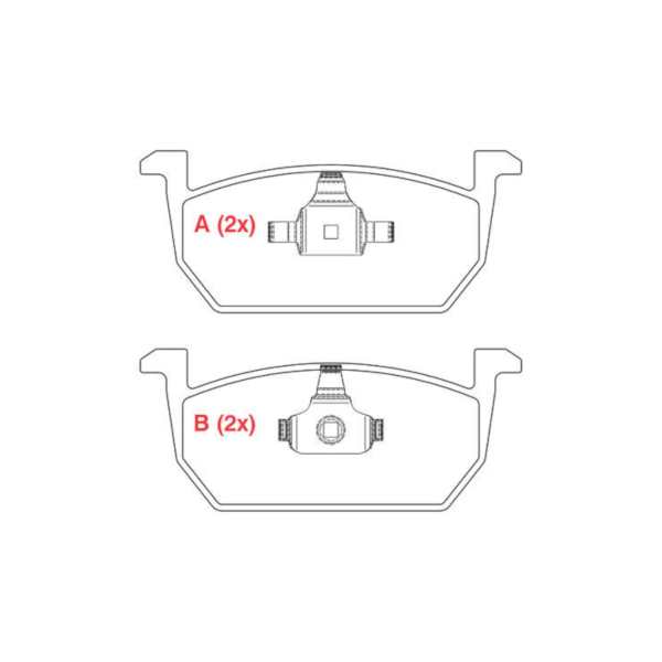 Pastilha Dianteira Polo T-cross Virtus WPW1018 - 7b30b768-3009-4966-ba22-884d7847c404