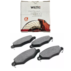 Pastilha Freio 206 1.9 1999/2001 WPW412