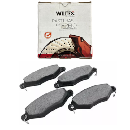 Pastilha Freio 206 1.9 1999/2001 WPW412