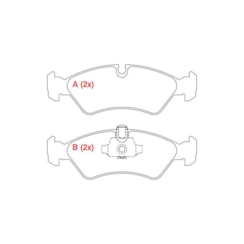 Pastilha Freio Astra SW 2.0 1995/1998 WPW52