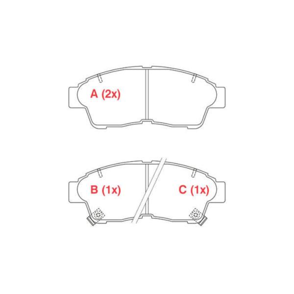 Pastilha Freio Corolla 1.8 16V 1999/2005 WPW525 - 14b5fd0d-2f23-43b2-9cbd-ef0b444045fd