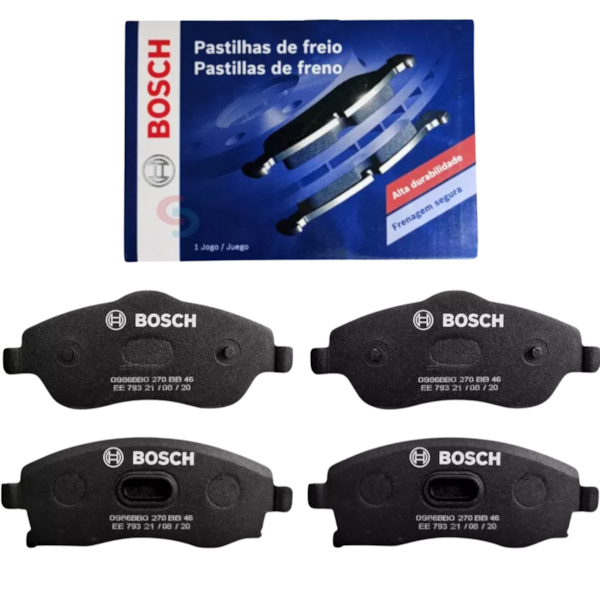 Pastilha Freio Corsa 1.0 VHCE Flexpower 2008/2009 BB0986BB0270 - 39370dc6-c9a6-4a1f-8c4f-3d4ed1e0473a