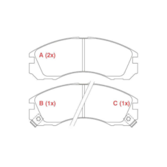 Pastilha Freio Dianteira Pajero 3.5 1990/2000 WPW383