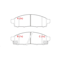 Pastilha Freio Dianteira Pajero Dakar 2009/.. WPW696