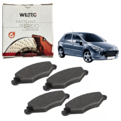 Pastilha Freio Dianteira Peugeot 206 1.0 WPW412C