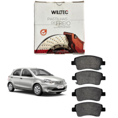 Pastilha Freio Dianteira Toyota Etios 1.3 2012/2020 WPW177