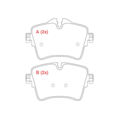 Pastilha Freio Dianteiro Bmw 218i 220i WPW983