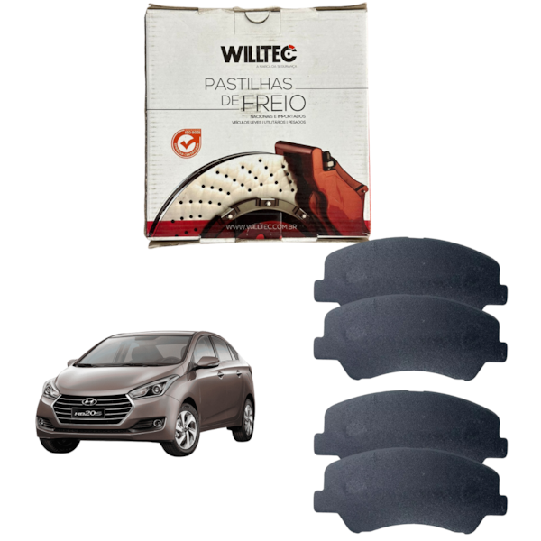 Pastilha Freio Dianteiro Hb20x 1.6 16v 2013/2019 WPW205 - 405ab22f-b850-4ce3-8e42-3cce86748407