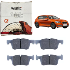 Pastilha Freio Diantier Bmw Serie 3 316d 318d WPW195