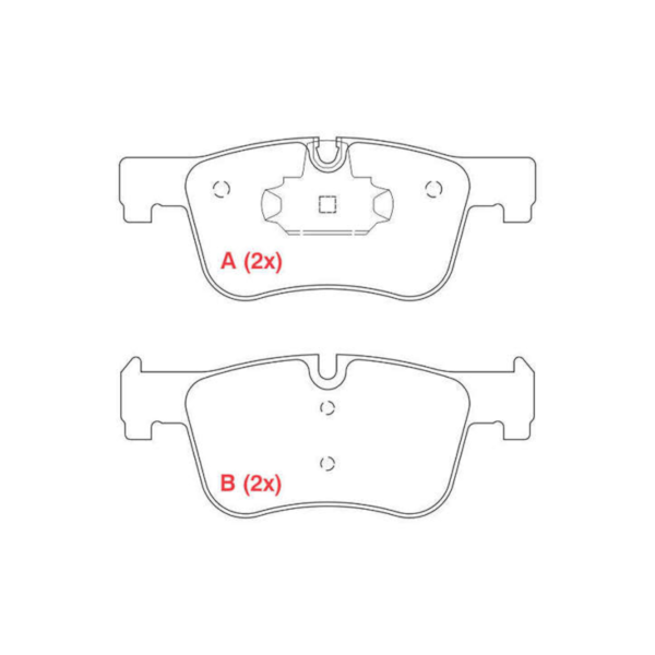 Pastilha Freio Diantier Bmw Serie 3 316d 318d WPW195 - a0e04511-f8b0-4c9c-9cbd-e5b44d4bbbd5