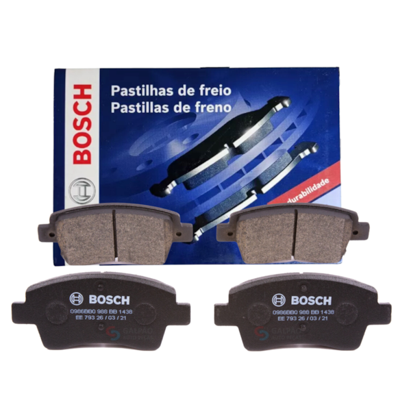 Pastilha Freio Etios Yaris 1.3/1.5 13/21 0986BB0988 Bosch - 1e3d5f69-63b4-4532-a96a-0d315c9c984c