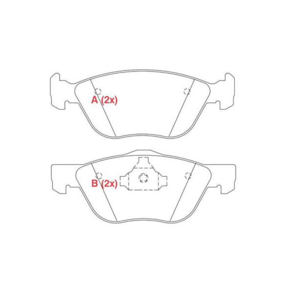 Pastilha Freio Fiat Linea 1.4 WPW66 - 3f4300cd-ade9-41fd-85f1-6e3cb70a1fbc