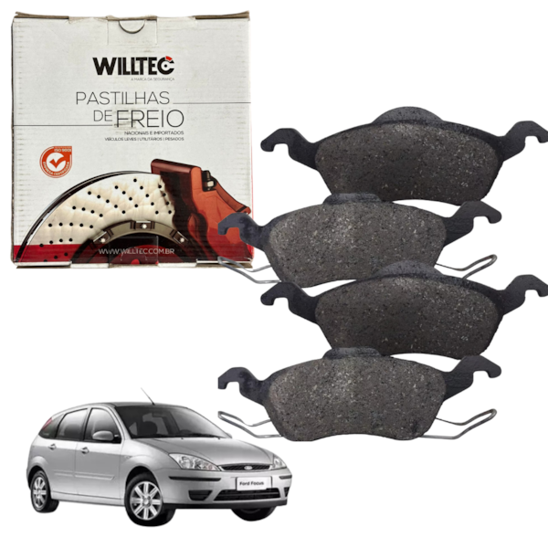 Pastilha Freio Focus Sedan 1.8 GLX 1999/2003 WPW442 - 1e52f20f-11bb-482a-8051-3bf5eff58986