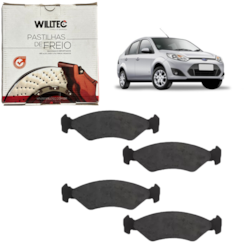 Pastilha Freio Ford Ka 1.3 2009/.. WPW55PA