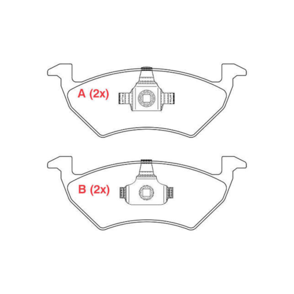 Pastilha Freio Gol 1.0 2012/.. HQ2286 - fa15ecd3-4542-404f-b111-bda527b389f0
