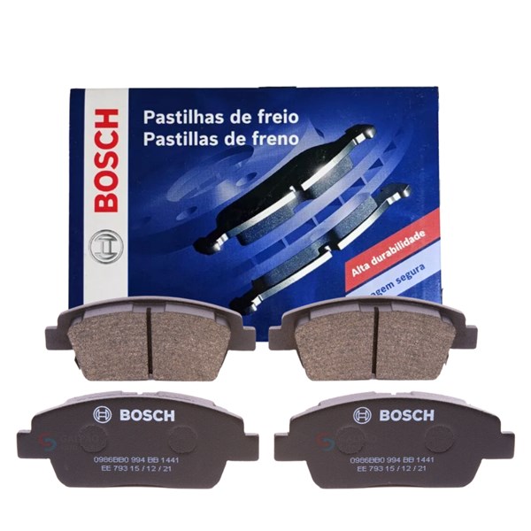 Pastilha Freio HB20 Hatch/Sedan 1.0 12/19 0986BB0994 Bosch - 51eca16b-9dcc-45c2-bba0-bc3577e37857