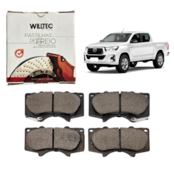 Pastilha Freio Hilux 2.7 2009/.. WPW610