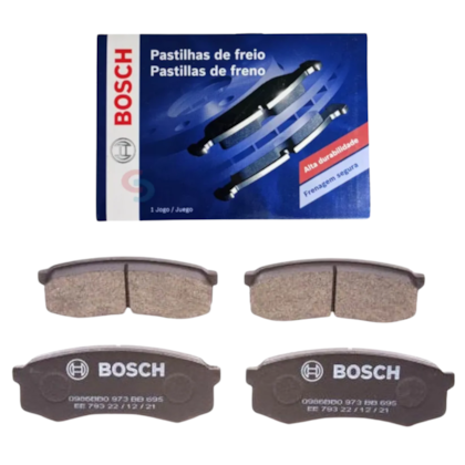 Pastilha Freio Hilux 2.8 D-4D 4x4 2020/.. BB0986BB0973